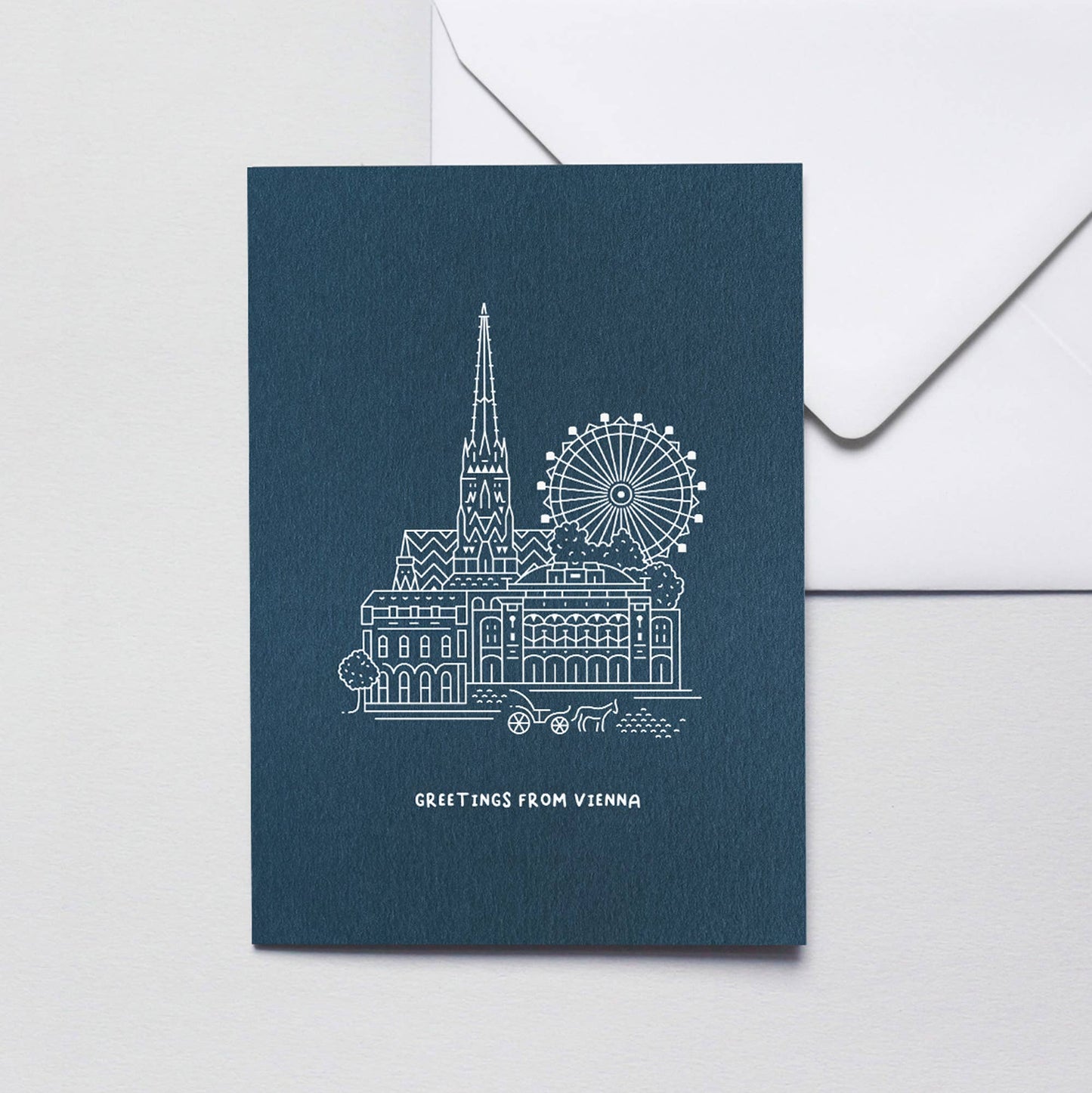 Greeting Card Vienna