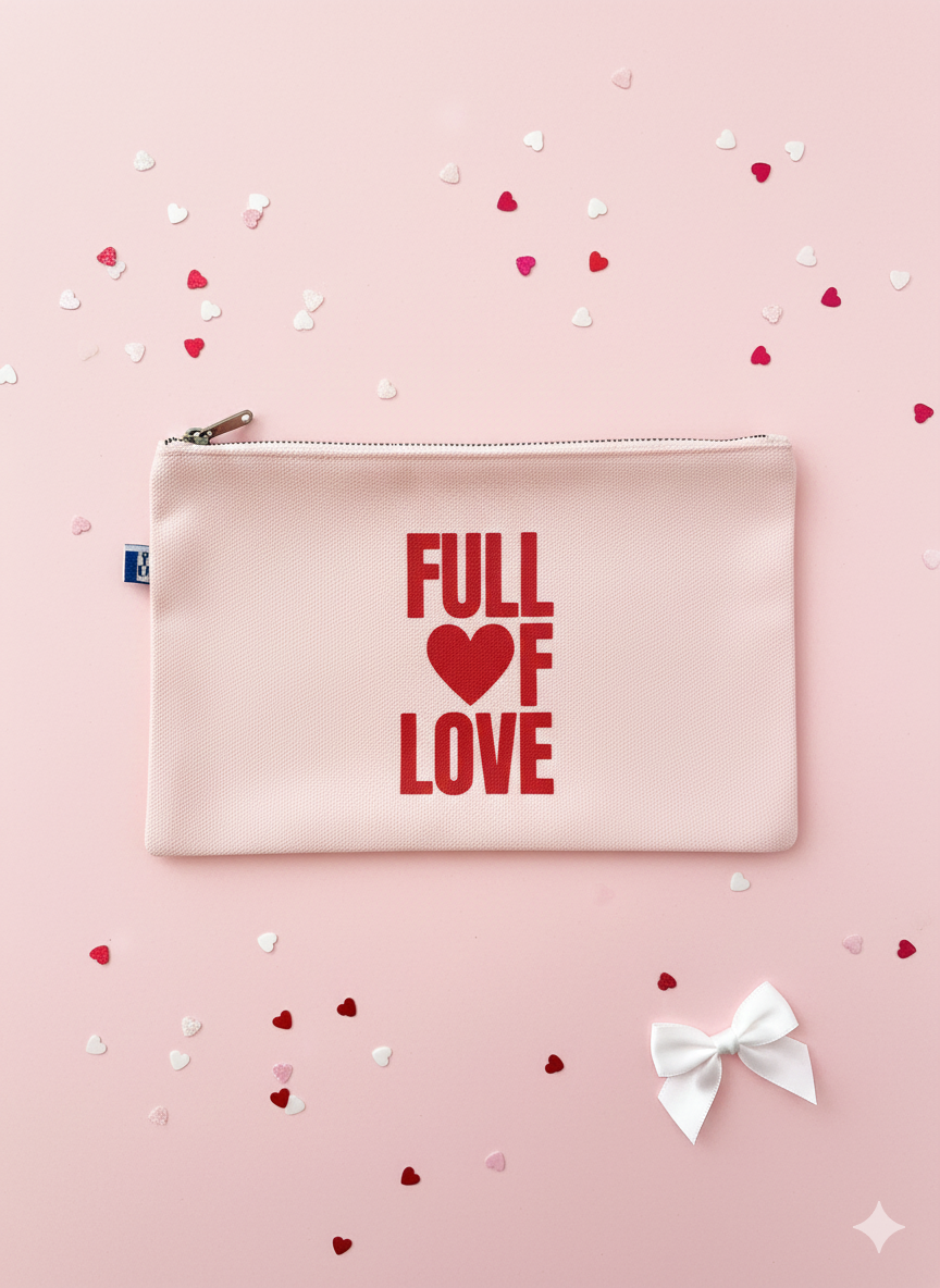 Zipptäschchen Full of Love