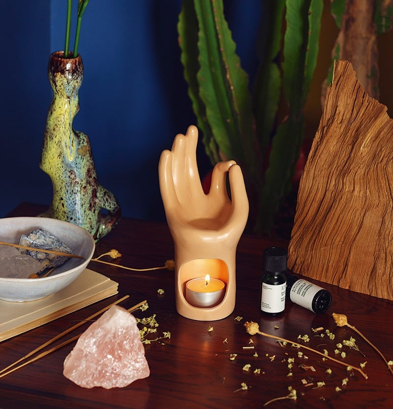 OM Meditation Hand
