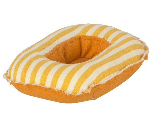 Rubber Boat Small Mouse Yellow Stripe