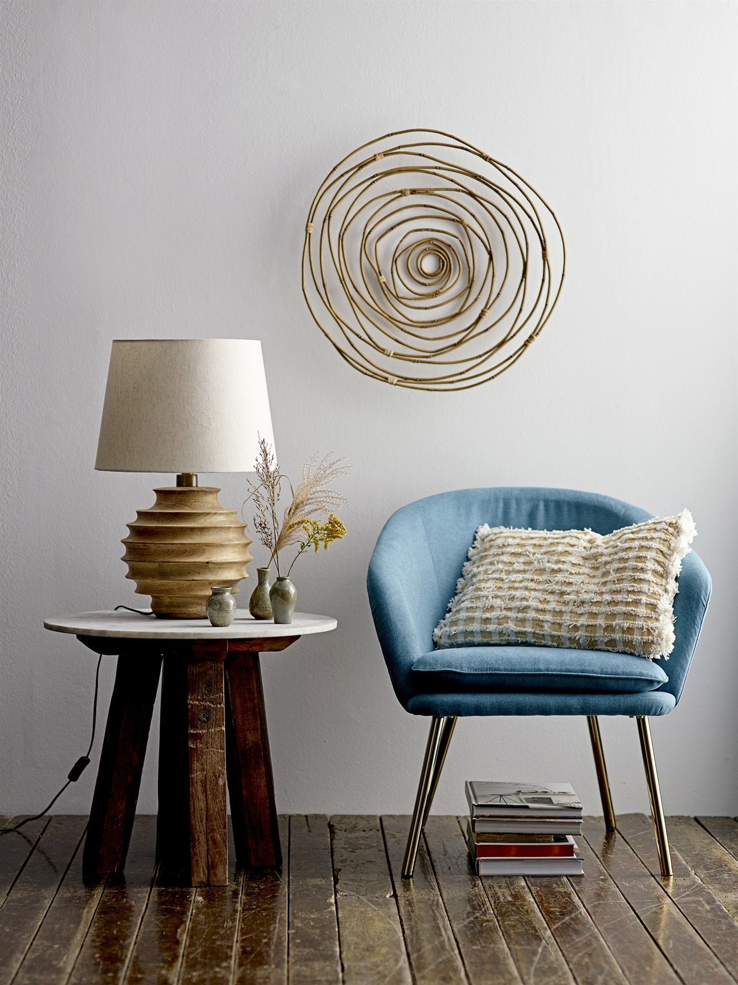 Cushion Yellow Check