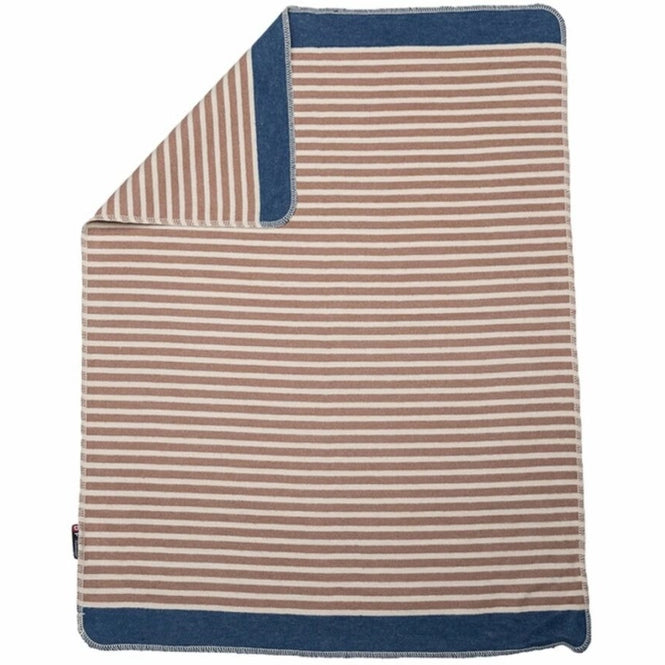 JUWEL Babydecke Streifen beige