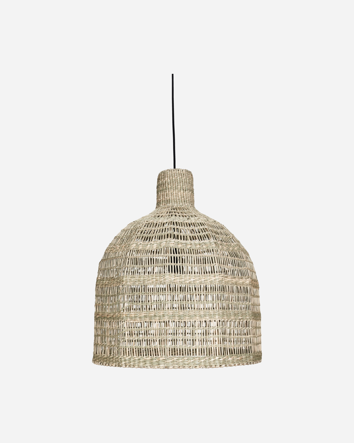 Lampenschirm Rami natural woven seagrass pendant light with unique boho design for individueller Stil and Lieblingsstücke. - Lampenschirm Rami Natural