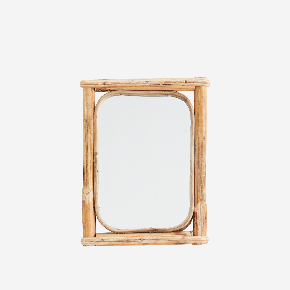 Hanging Mirror Bamboo natural