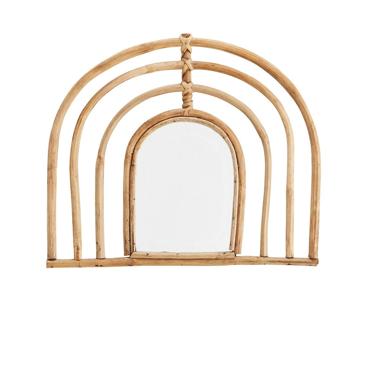 Hanging Rainbow Mirror Bamboo