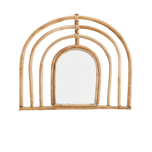 Hanging Rainbow Mirror Bamboo