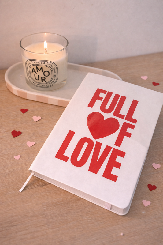 A5-Notizbuch Full of Love
