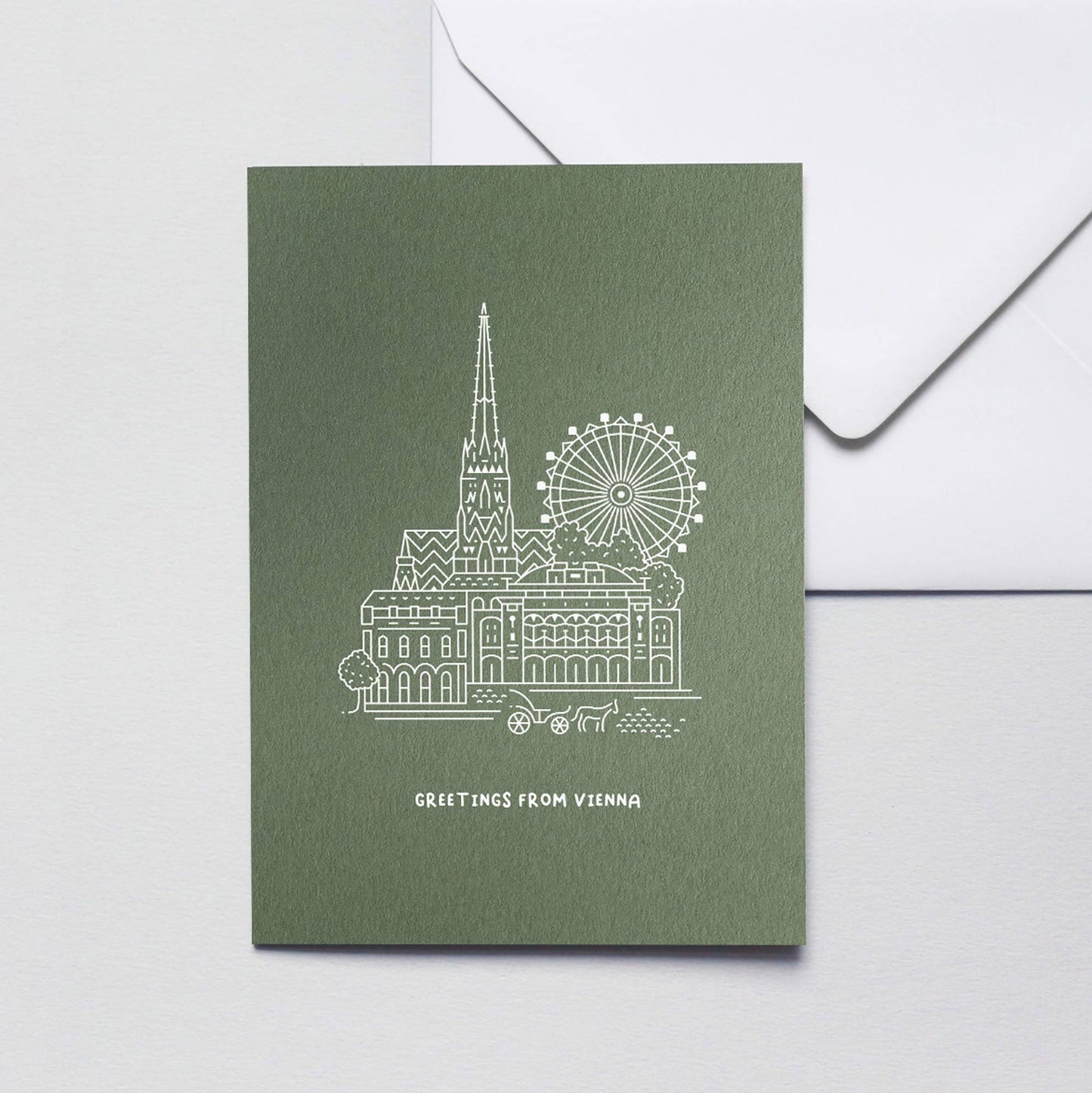 Greeting Card Vienna