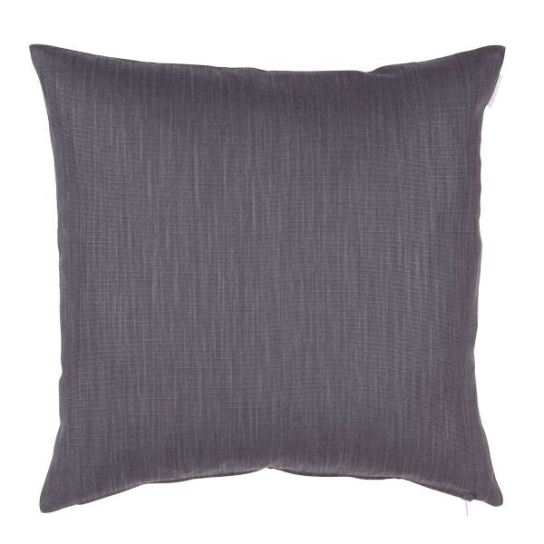 Grey SLÄT cushion cover with subtle textured fabric, perfect for einzigartig Wohndeko and individueller Stil. - SLÄT Cushion Cover grey