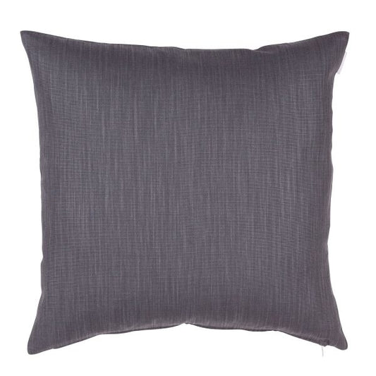 Grey SLÄT cushion cover with subtle textured fabric, perfect for einzigartig Wohndeko and individueller Stil. - SLÄT Cushion Cover grey
