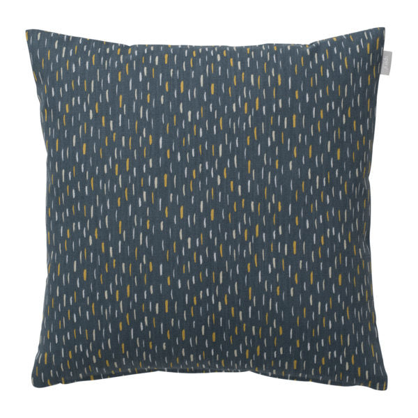 Blue cushion cover with unique textured dot pattern, perfect for individueller Stil and Lieblingsstücke für dein Zuhause. - ART Cushion Cover blue 50