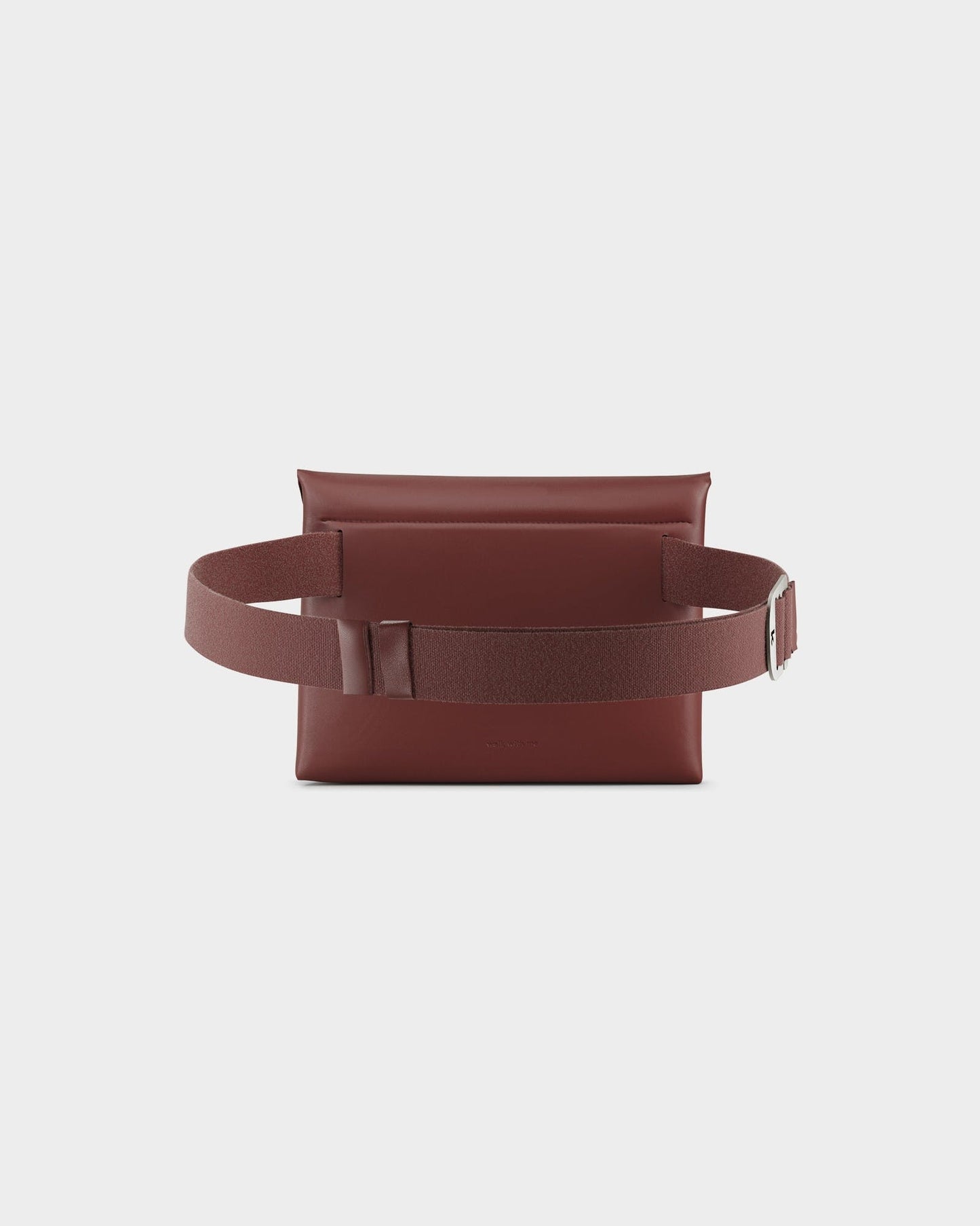 Future Leather Kangaroo Belt Bag Regular Burgundy