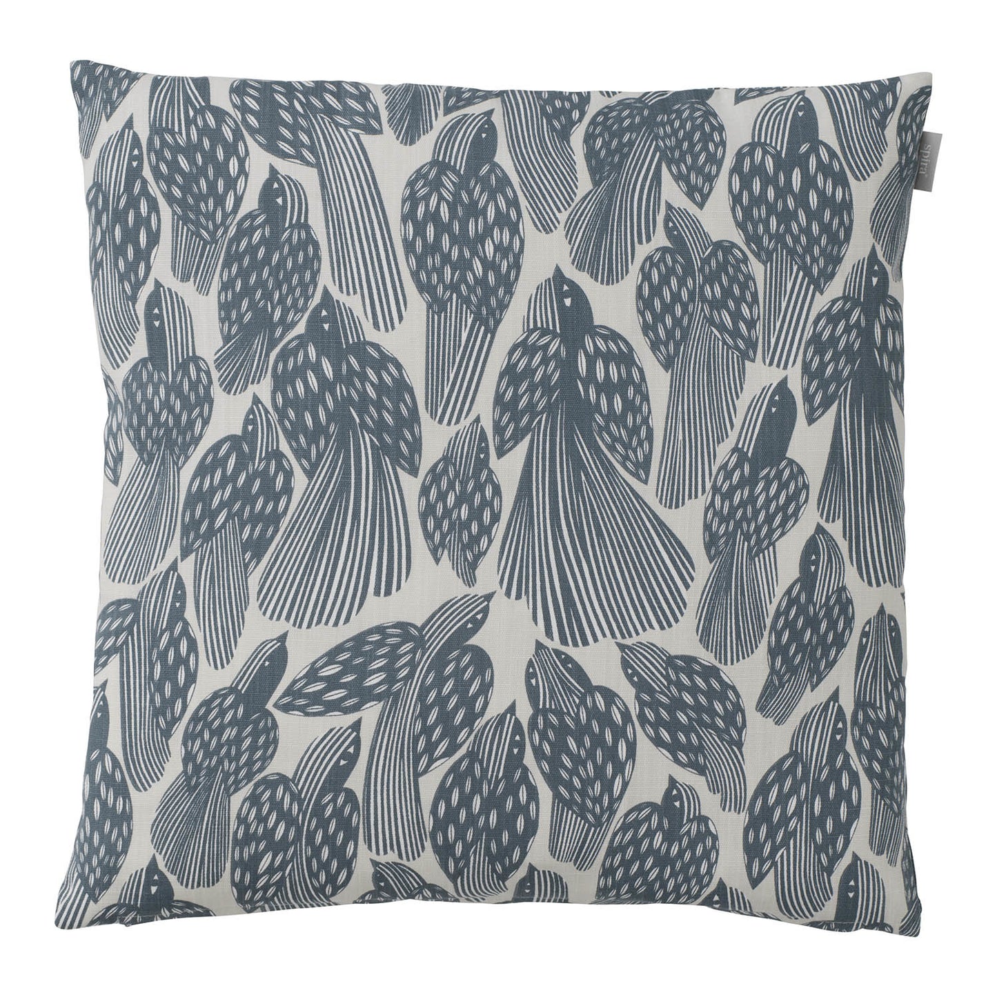 BIRDS Cushion Cover Smoke Blue 50