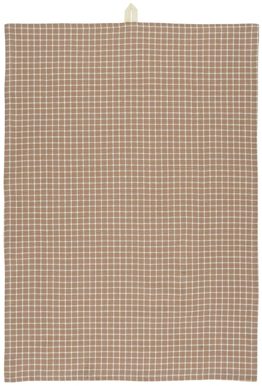 Geschirrtuch Check Faded Rose 50x70