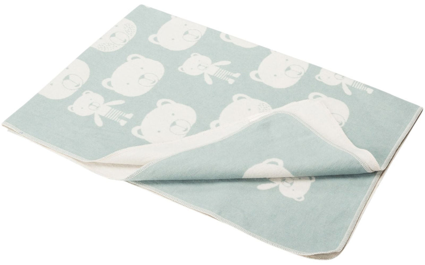 JUWEL Kinderdecke Bär mint