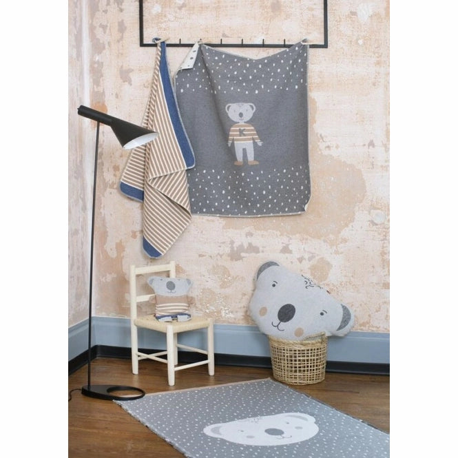 JUWEL Babydecke Streifen beige
