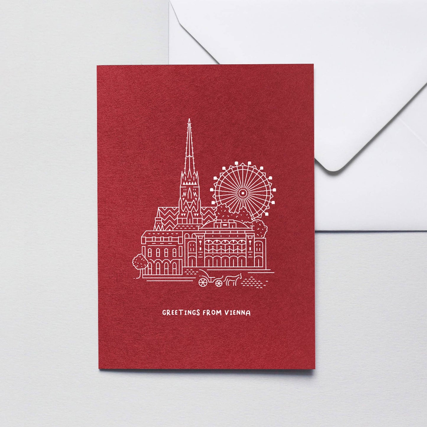 Greeting Card Vienna