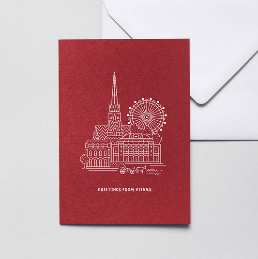 Greeting Card Vienna