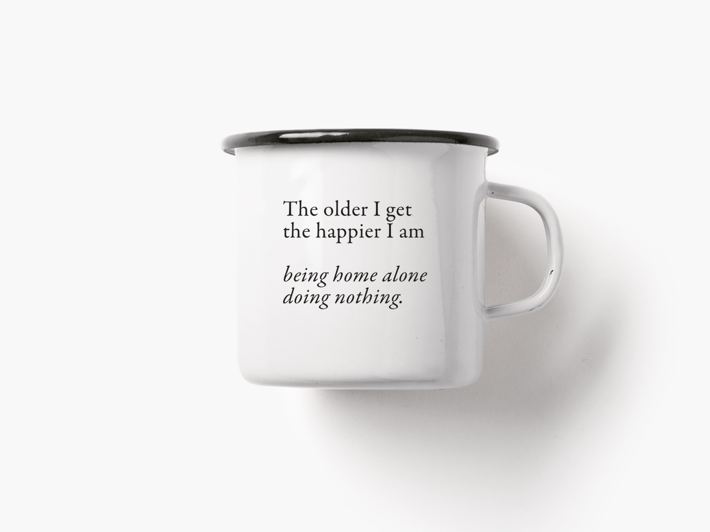 Emailtasse 0,3l Doing Nothing