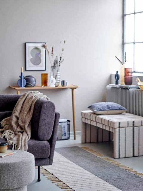 Ghina Throw Beige Nature Recycled Cotton