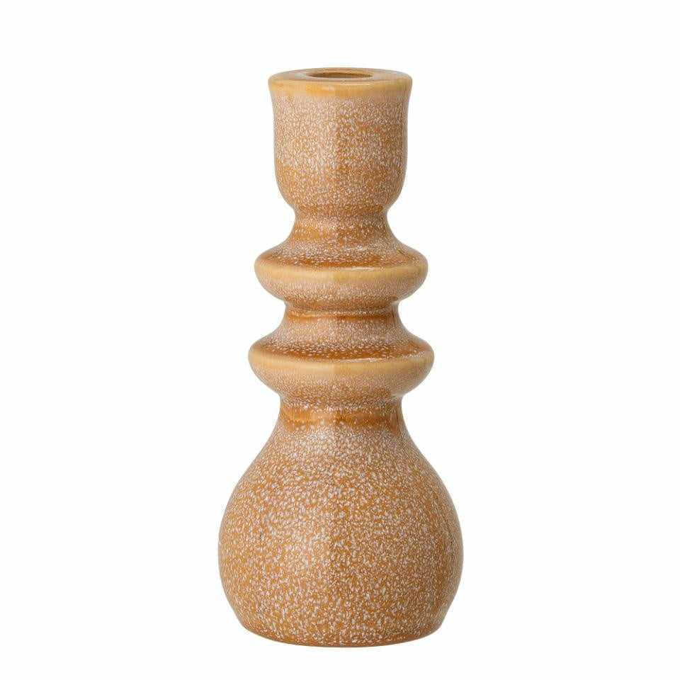 Emie Candlestick mustard D:8 H:19