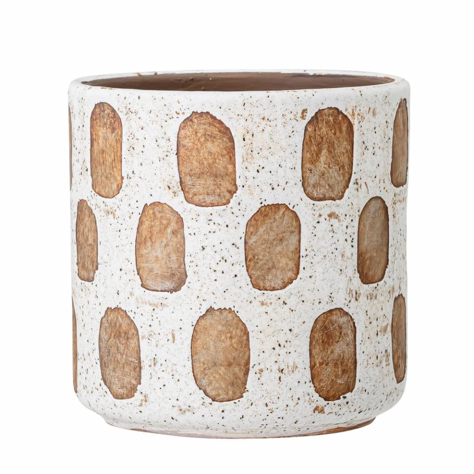 Avo Deco Flowerpot Nature Teracotta