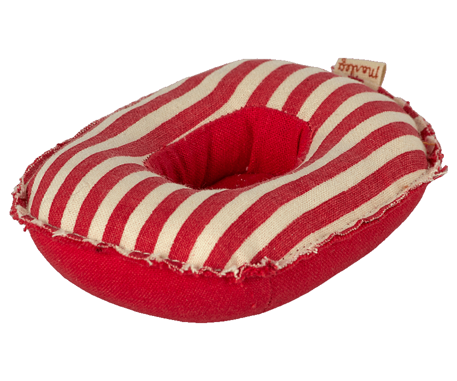 Rubber Boat Small Mouse Red Stripe