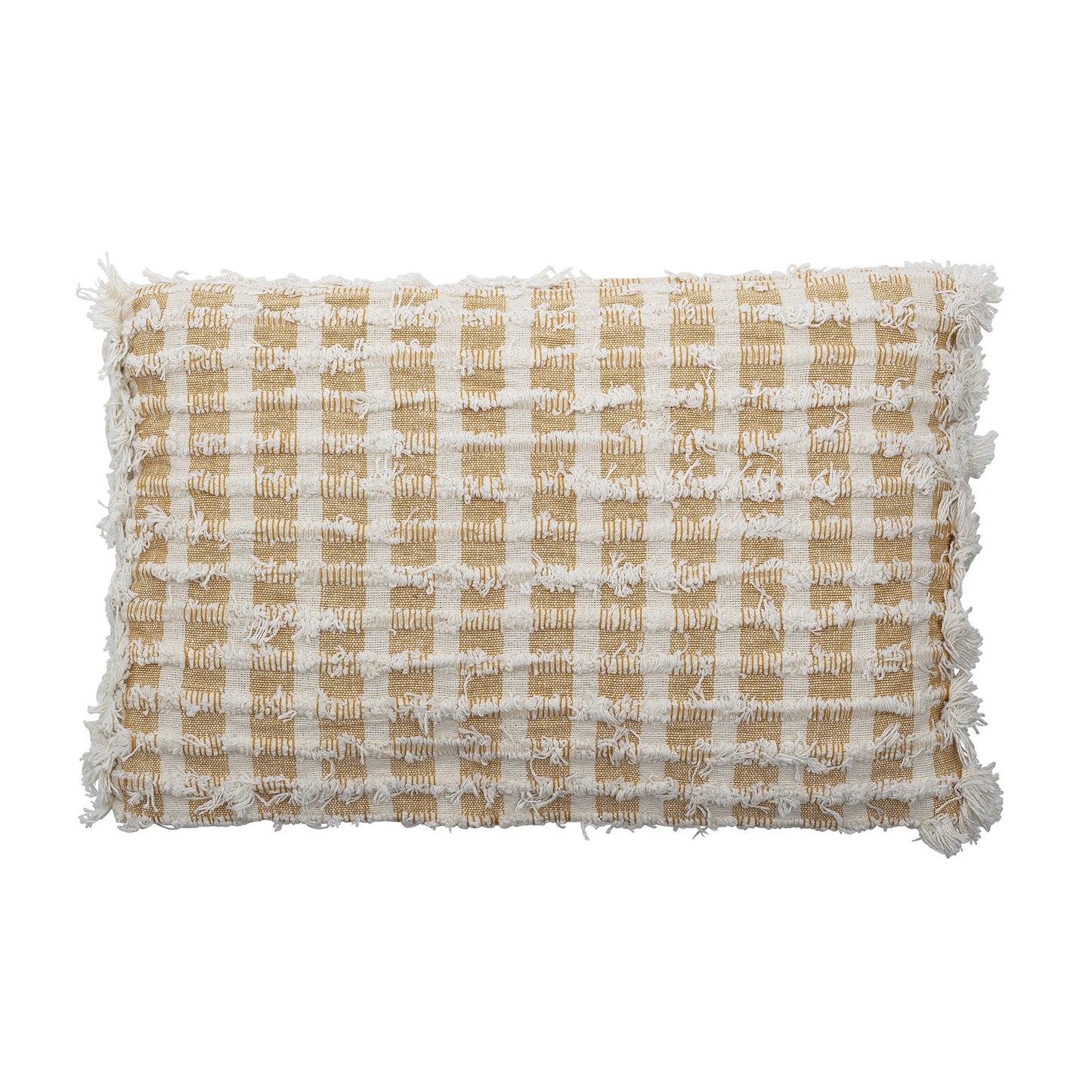 Cushion Yellow Check