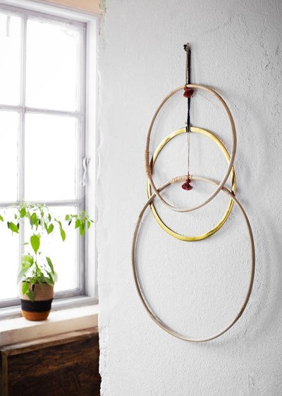 Hanging Bamboo Ring 30 cm
