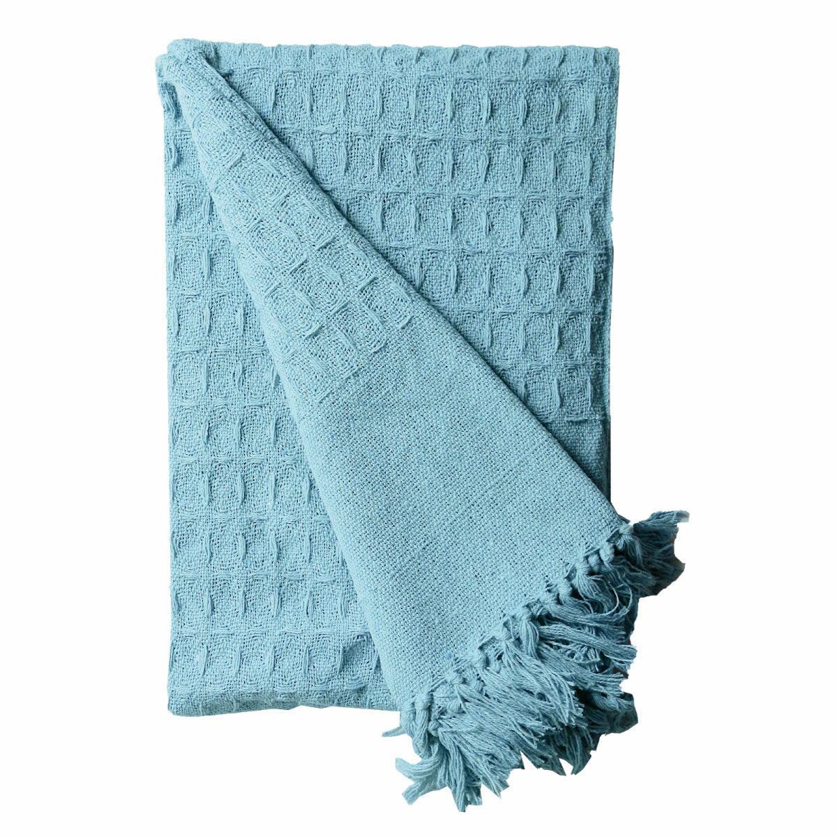 Plaid Cozy Mint 130x180