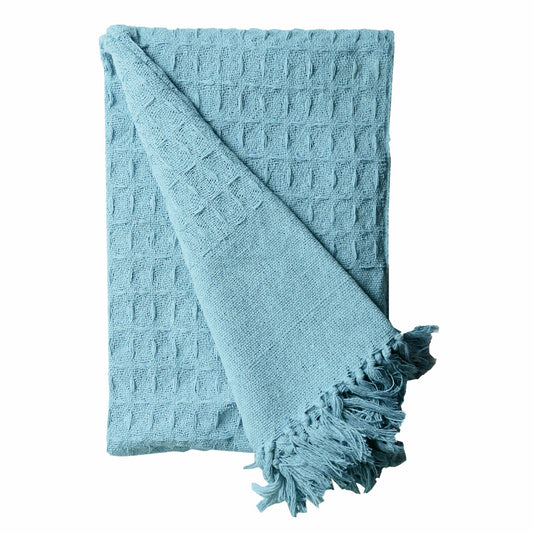 Plaid Cozy Mint 130x180